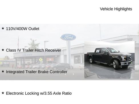 Used 2015 Ford F150 Lariat w/ Equipment Group 501A Mid image 21