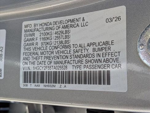 New 2026 Honda Accord Sport image 19