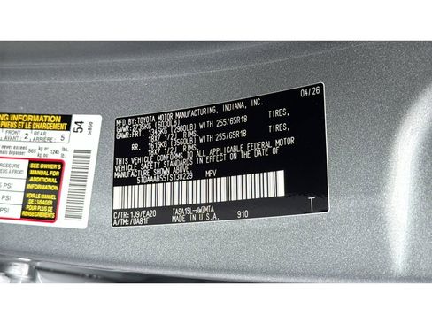 New 2026 Toyota Grand Highlander AWD image 35