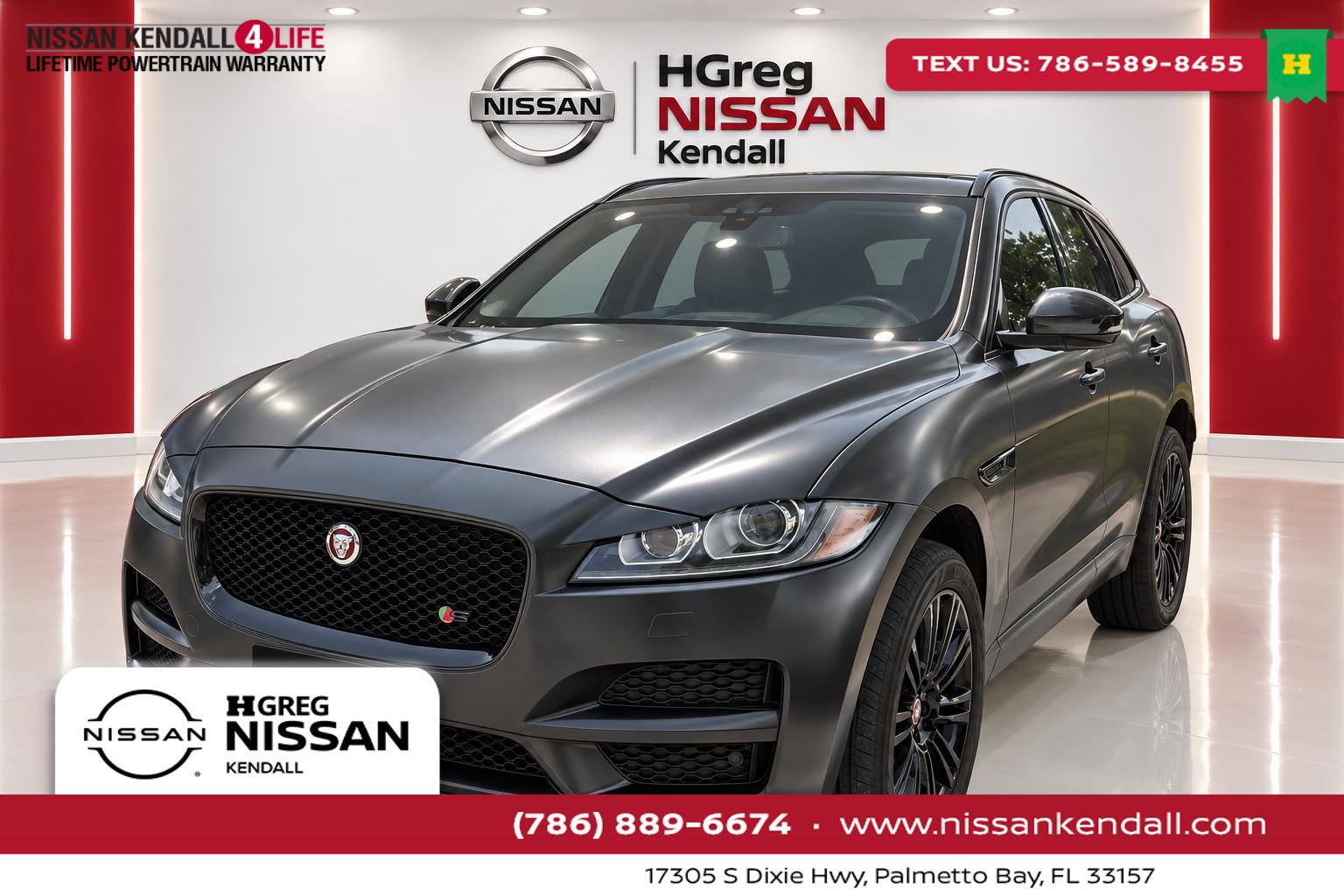 Used 2017 Jaguar F-PACE Premium AWD/4WD image 1