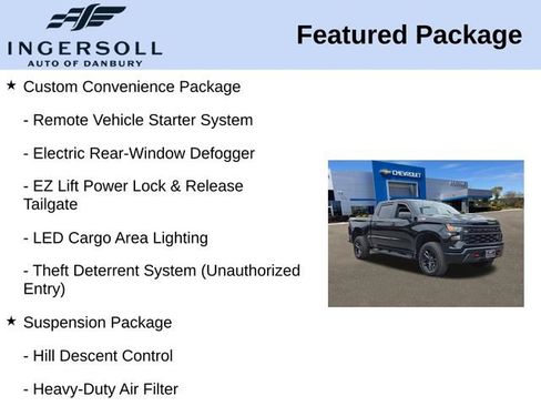 Used 2025 Chevrolet Silverado 1500 Custom Trail Boss AWD/4WD image 15