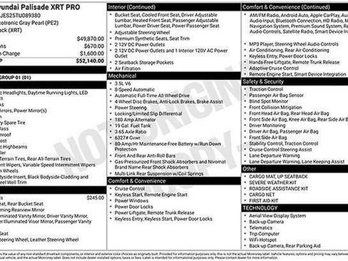 New 2026 Hyundai Palisade XRT Pro image 7