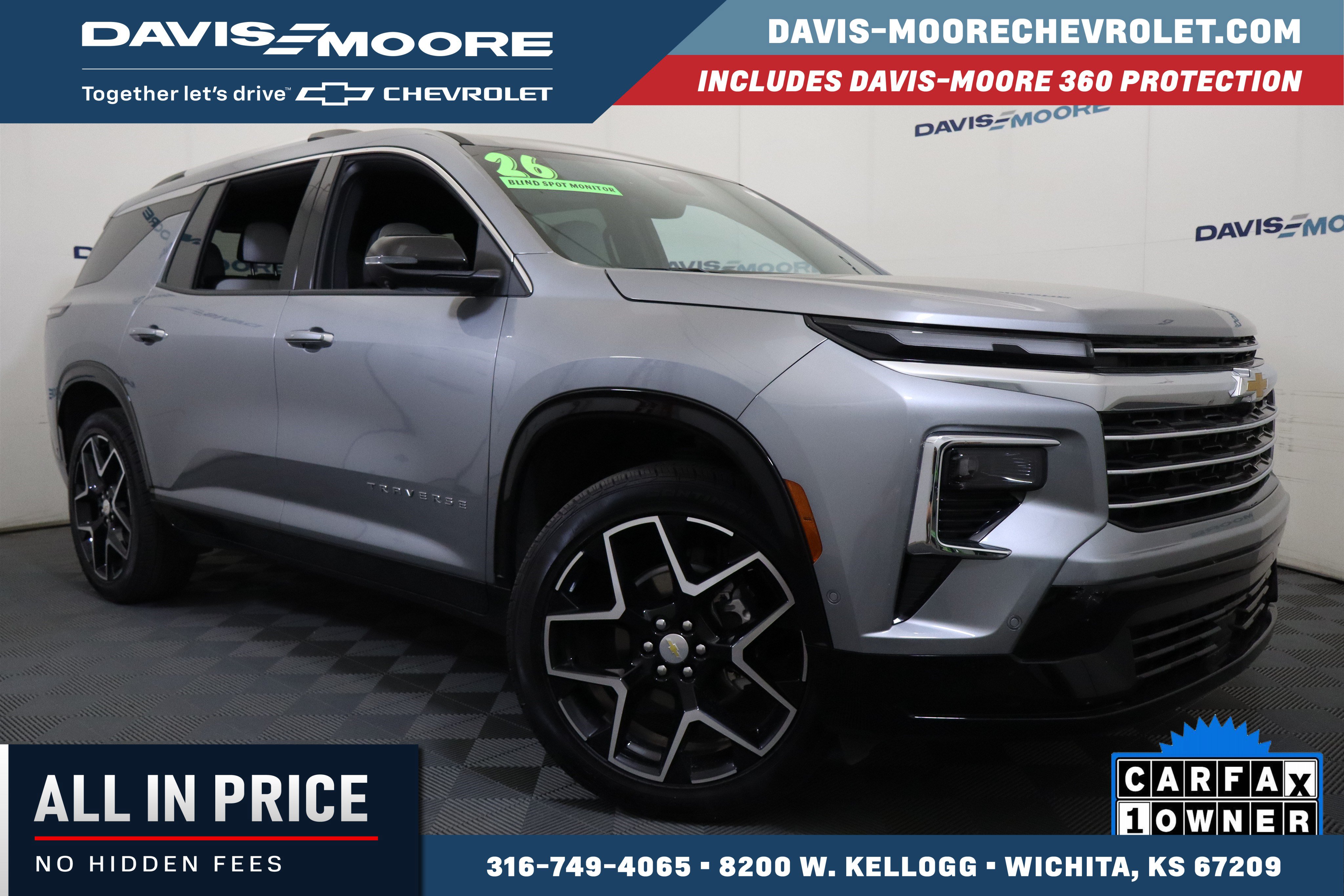 Used 2026 Chevrolet Traverse High Country w/ LPO, Floor Liner Package FWD image 1