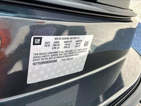 Used 2019 Chevrolet Corvette ZR1 RWD image 21