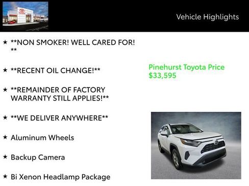 Used 2025 Toyota RAV4 XLE w/ Convenience Package image 19