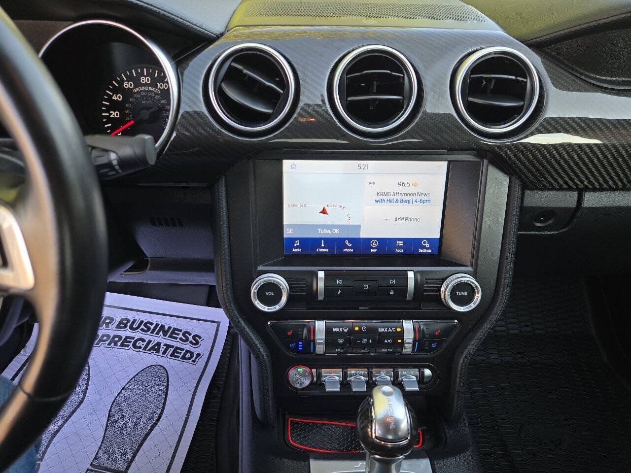 Used 2020 Ford Mustang Premium w/ Carbon Sport Interior Package RWD image 24