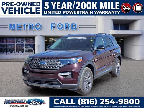 Certified 2023 Ford Explorer XLT w/ Equipment Group 202A AWD/4WD image 7