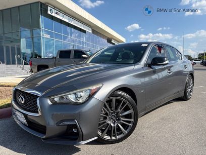 Used 2018 INFINITI Q50 Red Sport 400 w/ Sensory Package (Sport)