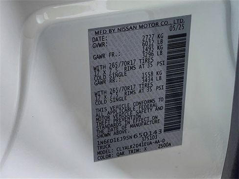 New 2025 Nissan Frontier Pro-X image 21