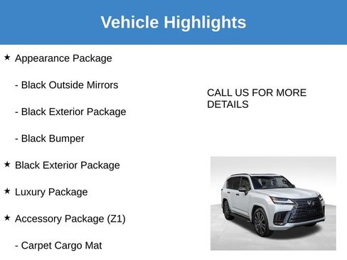 Used 2024 Lexus LX 600 4WD w/ Appearance Package image 15