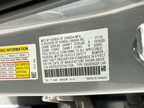 Used 2026 Honda Civic LX image 35