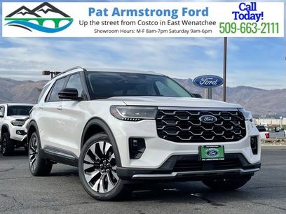 New 2025 Ford Explorer Platinum