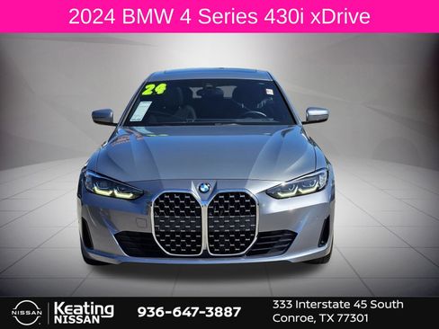 Used 2024 BMW 430i Gran Coupe xDrive w/ Premium Package AWD/4WD image 2