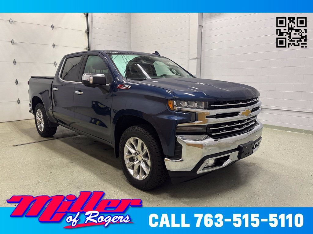 Used 2021 Chevrolet Silverado 1500 LTZ w/ Technology Package AWD/4WD image 1