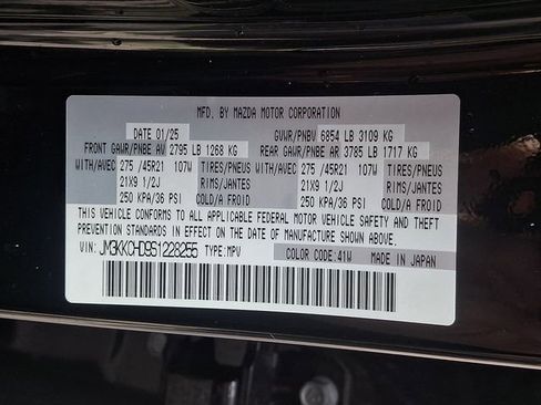 Used 2025 MAZDA CX-90 3.3 Turbo w/ Premium Sport Pkg image 30