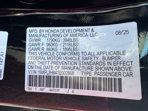 Used 2026 Honda Civic Sport image 18