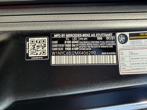 Used 2021 Mercedes-Benz G 550 image 20