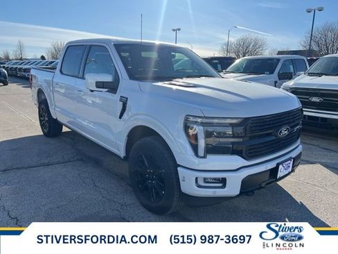 New 2025 Ford F150 Platinum w/ Equipment Group 702A High image 1