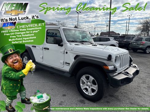 Used 2022 Jeep Wrangler Unlimited Sport S w/ Sun And Sound Package image 1