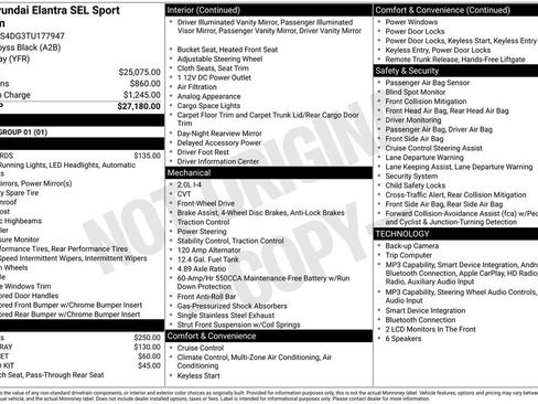 Used 2026 Hyundai Elantra SEL Sport Premium FWD image 40
