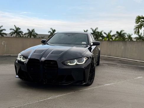 Used 2022 BMW M3 Competition w/ M Carbon Exterior Package AWD/4WD image 4