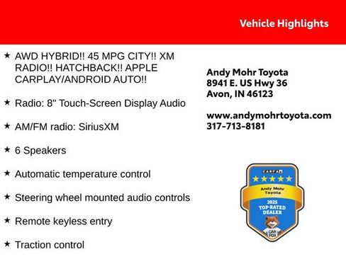 Used 2023 Toyota Corolla Cross AWD Hybrid image 2