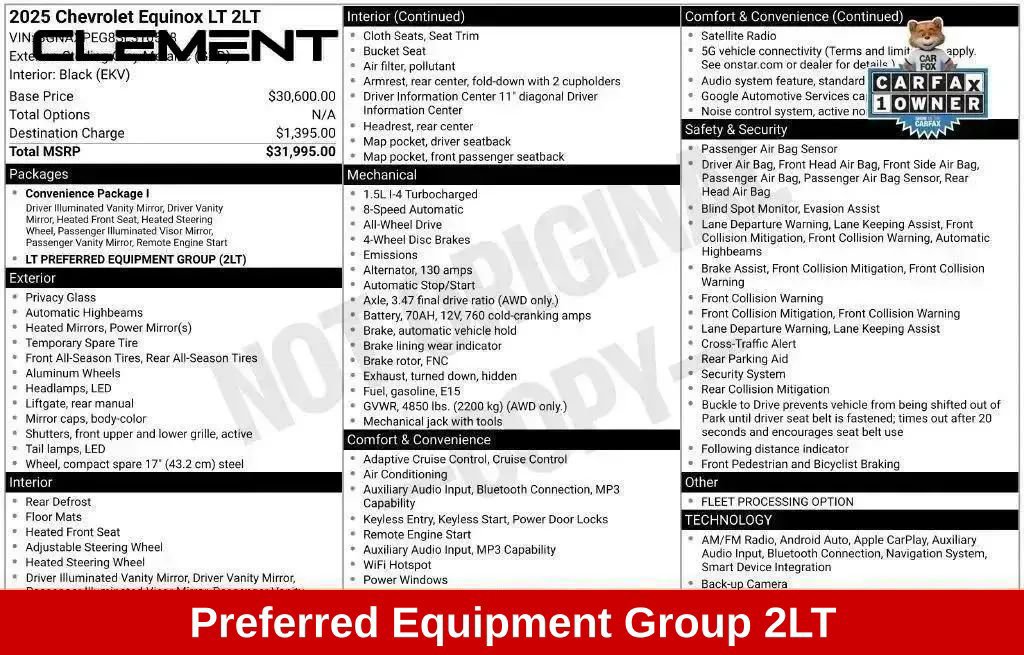 Used 2025 Chevrolet Equinox LT AWD/4WD image 15