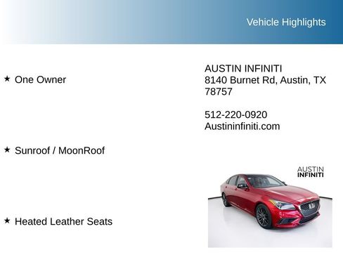 Used 2018 Genesis G80 3.3T Sport AWD/4WD image 9