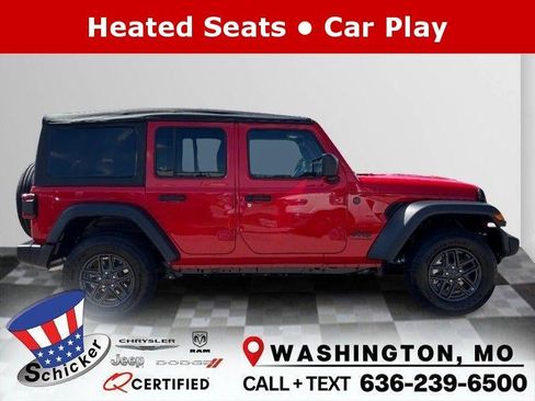 Used 2025 Jeep Wrangler Unlimited Sport AWD/4WD image 1