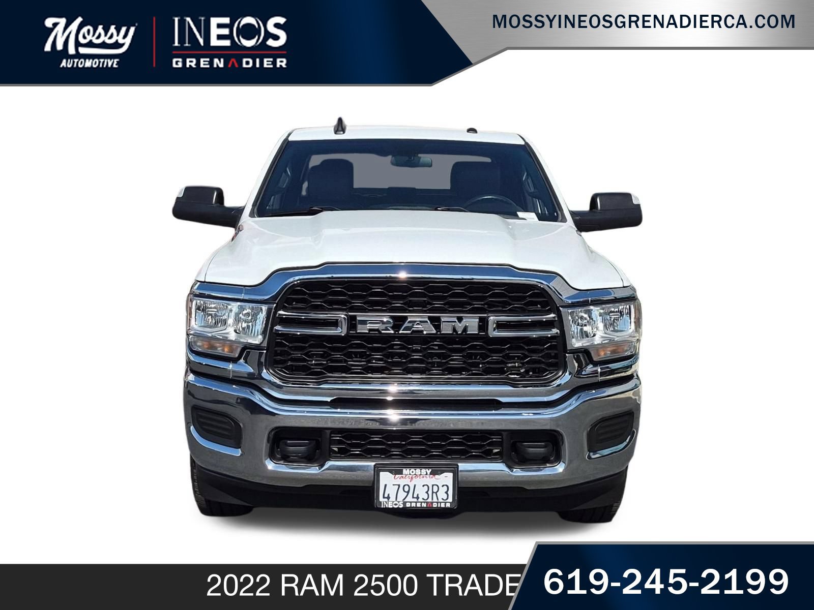 Used 2022 RAM 2500 Tradesman w/ Chrome Appearance Group RWD image 3