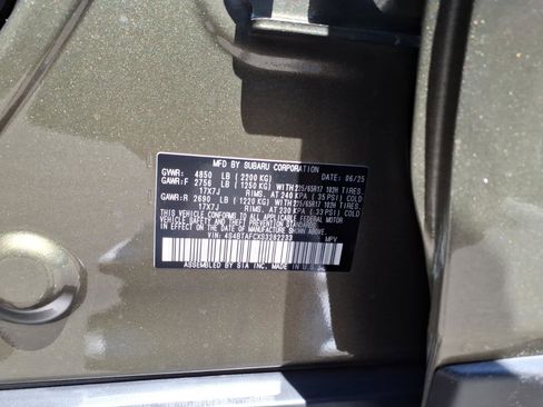 Certified 2025 Subaru Outback Premium AWD/4WD image 24