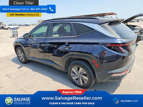 Used 2022 Hyundai Tucson Blue AWD/4WD image 3