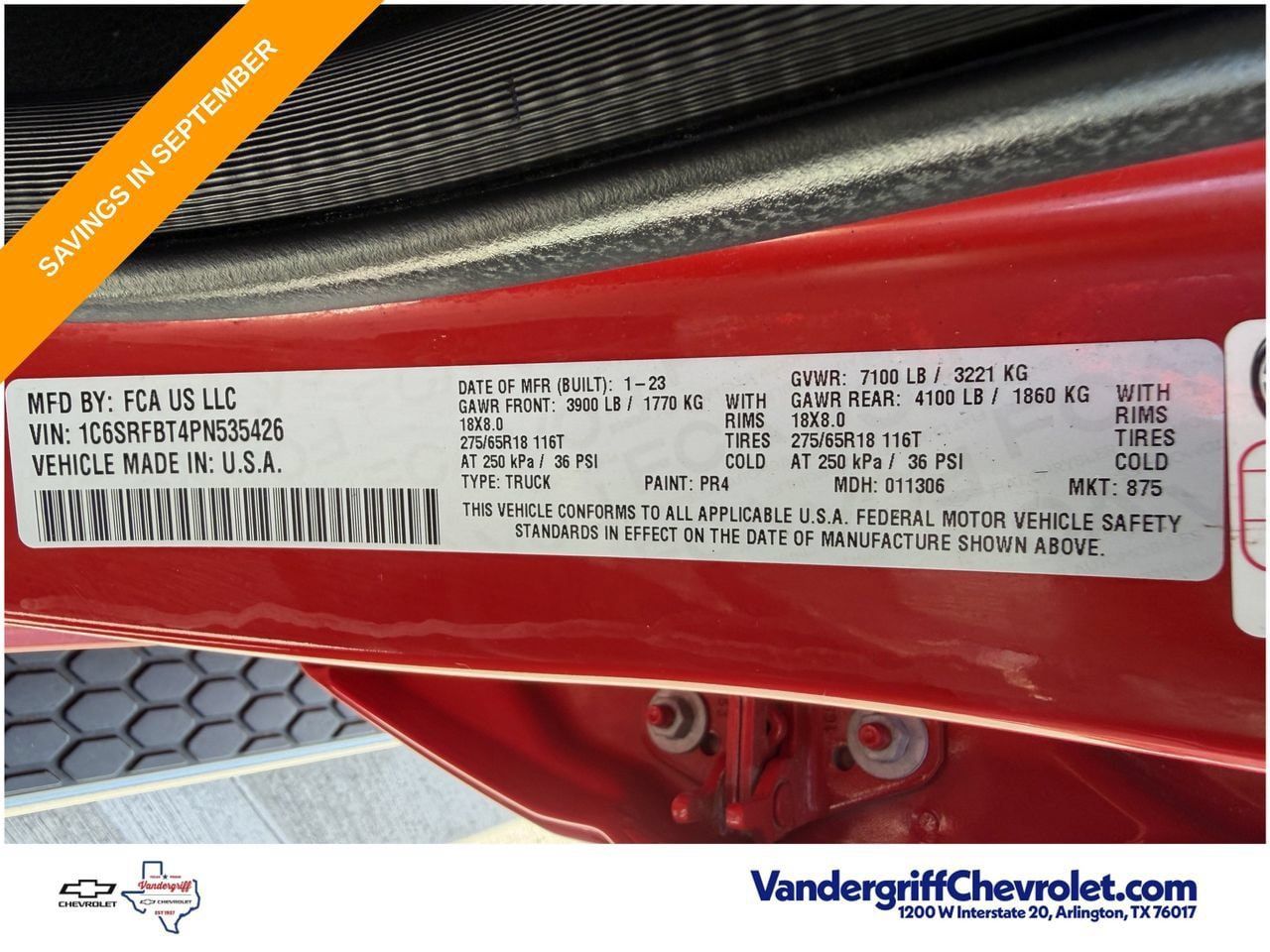 Used 2023 RAM 1500 Big Horn w/ Trailer Tow Group AWD/4WD image 27
