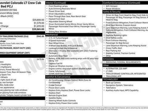 New 2025 Chevrolet Colorado LT w/ Advanced Trailering Package image 2