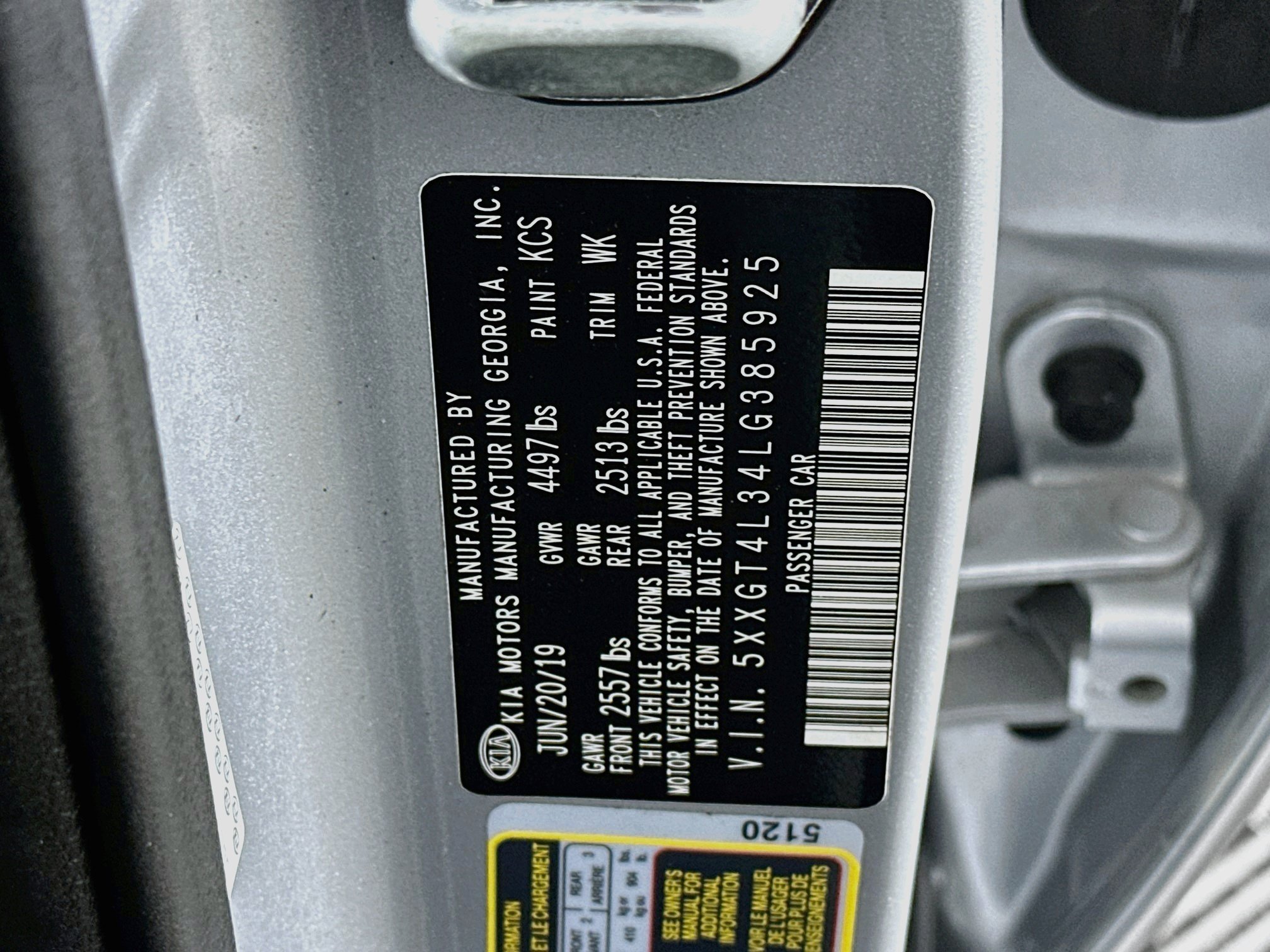 Used 2020 Kia Optima LX FWD image 12