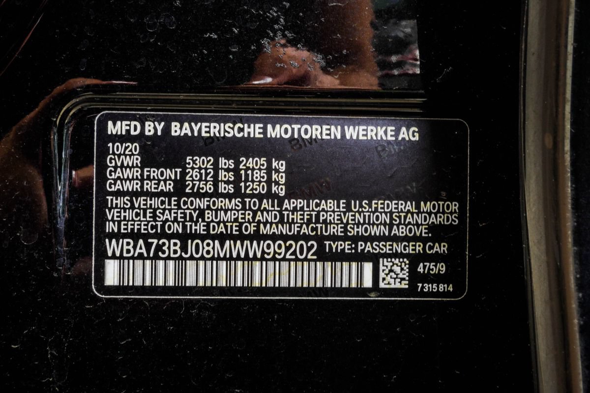 Used 2021 BMW 540i xDrive w/ Executive Package AWD/4WD image 43