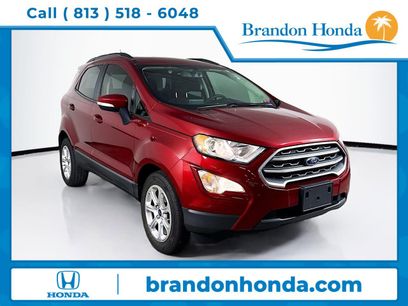 Used 2020 Ford EcoSport SE w/ SE Convenience Package