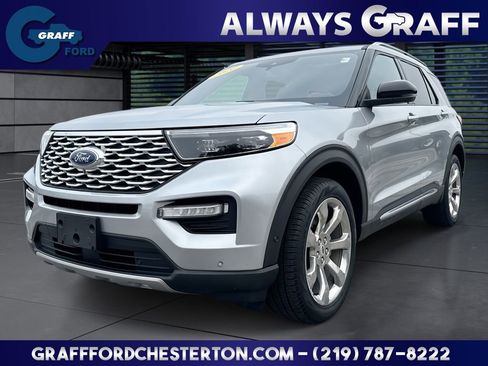 Used 2020 Ford Explorer Platinum w/ Premium Technology Package image 1