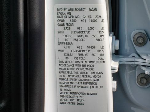 New 2026 Chevrolet Silverado 3500 W/T w/ WT Convenience Package image 36