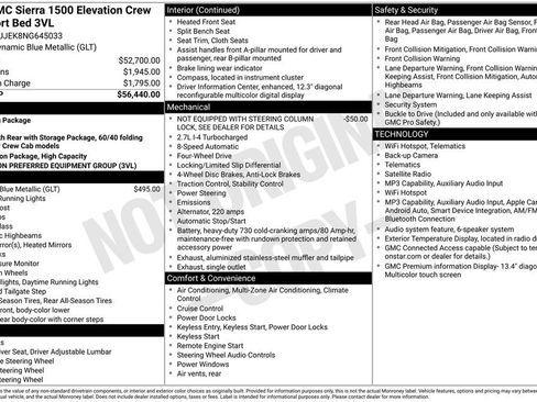 Used 2022 GMC Sierra 1500 Elevation AWD/4WD image 3