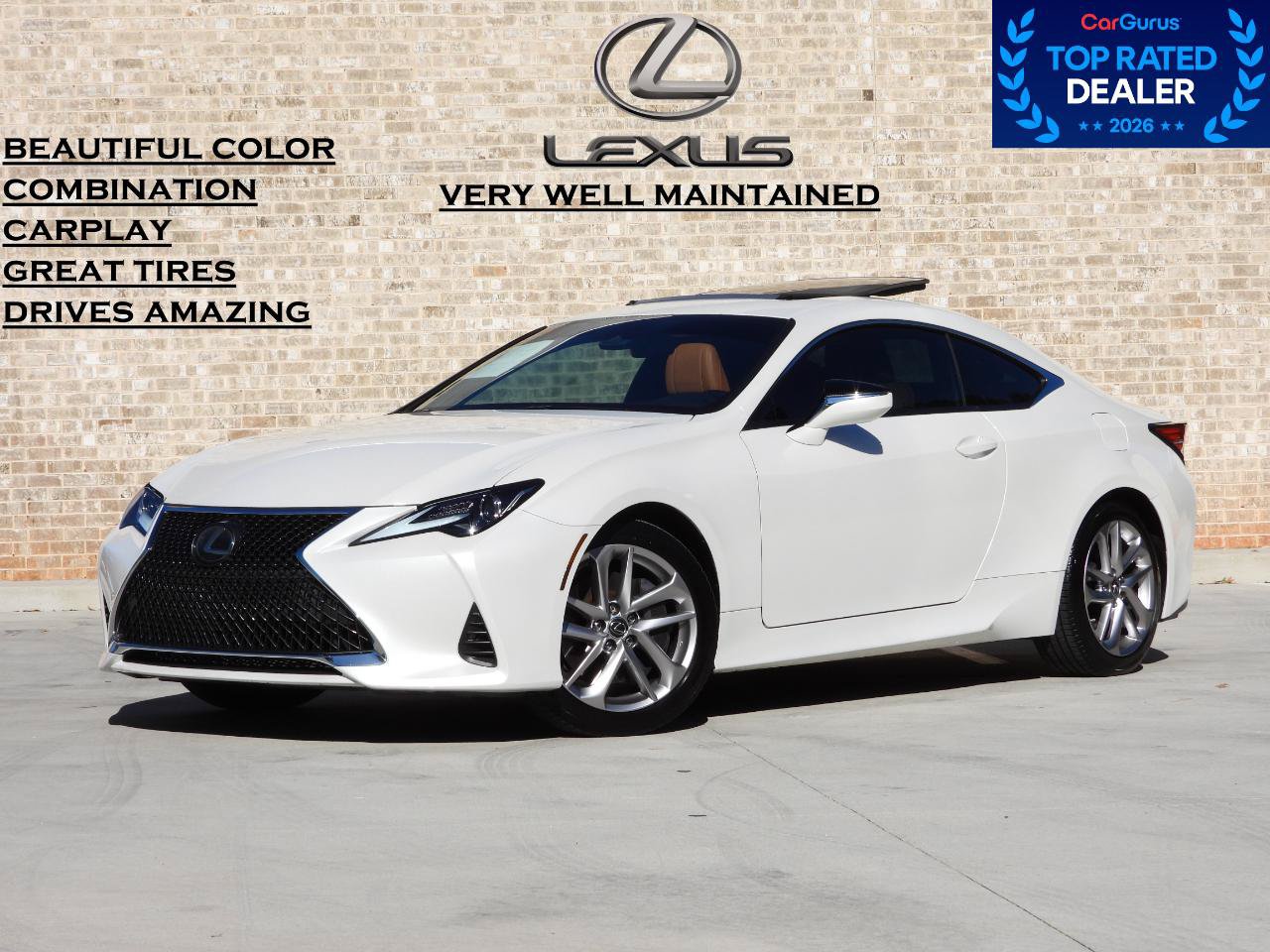 Used 2019 Lexus RC 300 w/ Accessory Package RWD image 1