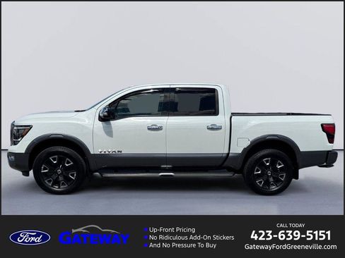 Used 2021 Nissan Titan Platinum Reserve w/ Moonroof Package image 1