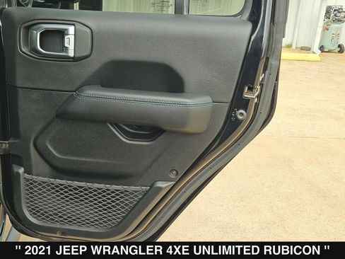 Used 2021 Jeep Wrangler Unlimited Rubicon 4xe w/ Steel Bumper Group AWD/4WD image 25