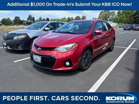 Used 2015 Toyota Corolla S FWD image 1