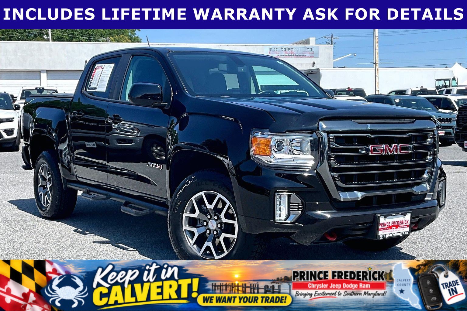 Used 2022 GMC Canyon AT4 w/ Trailering Package AWD/4WD image 1