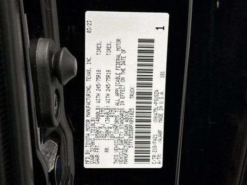 Used 2023 Toyota Tundra SR image 19