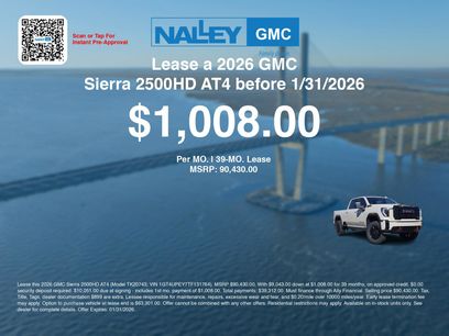 New 2026 GMC Sierra 2500 AT4 w/ AT4 Premium Plus Package