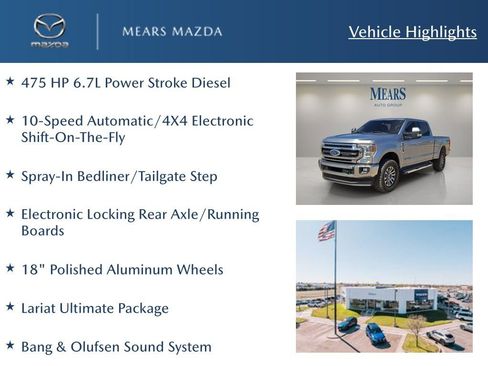 Used 2022 Ford F250 Lariat w/ Lariat Ultimate Package image 2