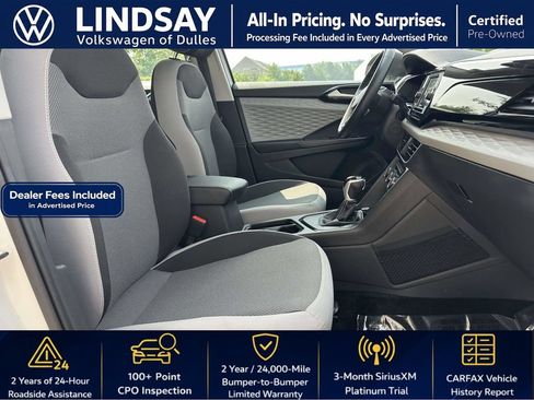 Certified 2023 Volkswagen Taos S w/ IQ Drive S Package FWD image 13