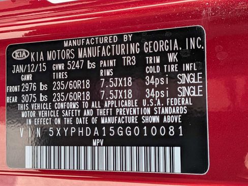 Used 2016 Kia Sorento EX AWD/4WD image 31